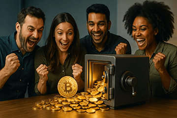 クリプトダイバー ビットコイン 山分け